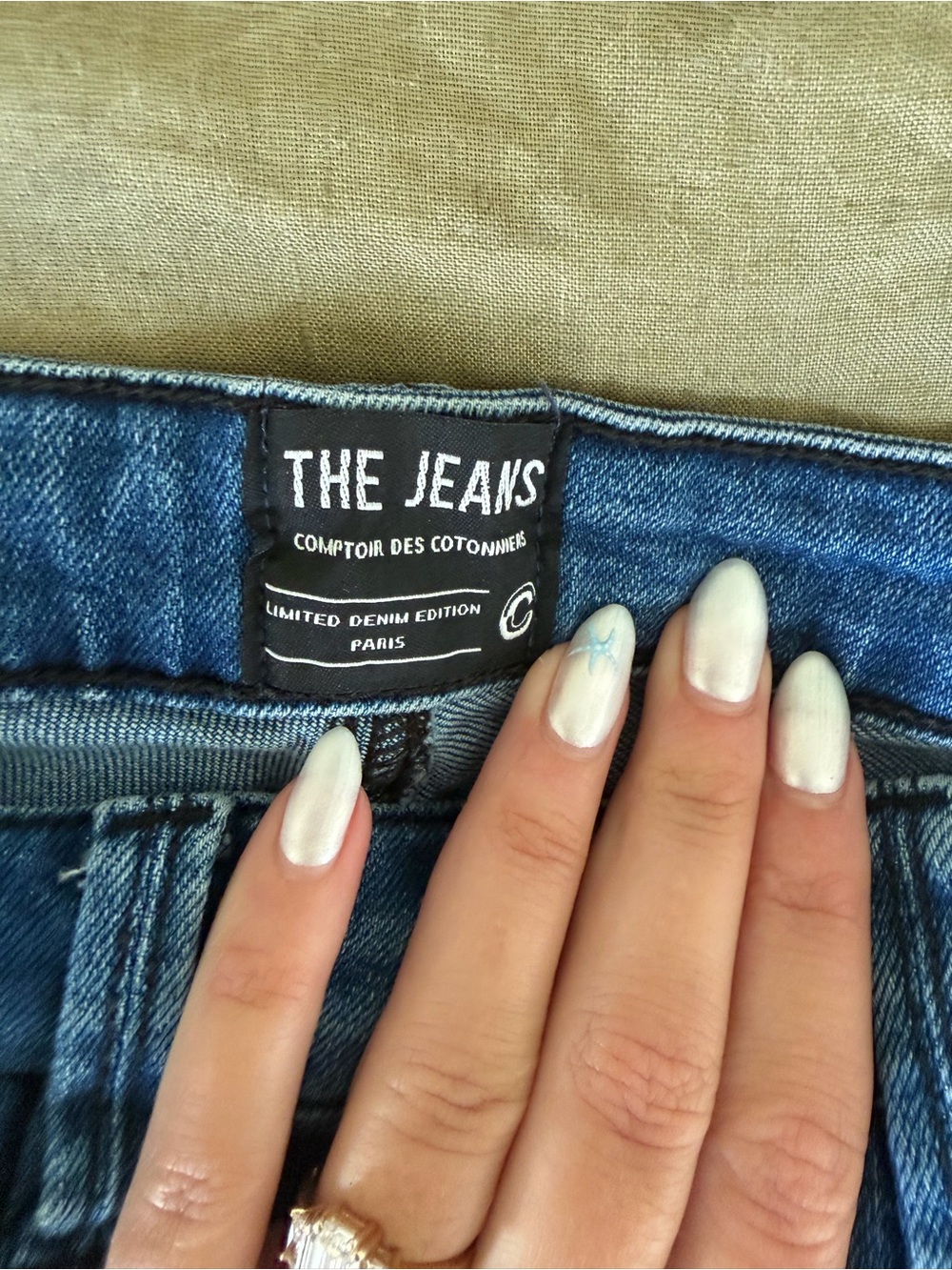 Comptoir Des Cotonniers Blue Denim 'The Jeans'